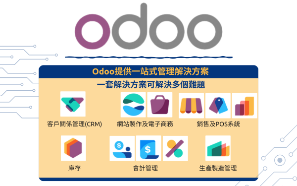 高效營運整合平台 – Odoo ERP