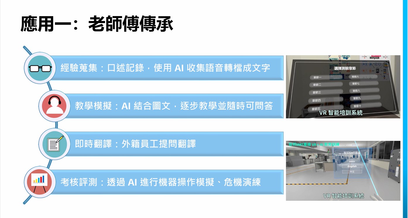 虛擬人工廠應用 - AI傳承老師傅經驗 虛擬人工廠應用 - AI傳承老師傅經驗