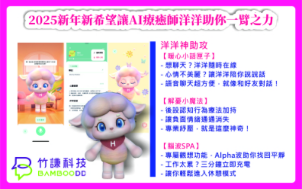 AI虛擬治療師 - 3D虛擬療癒師洋洋