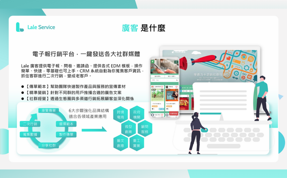 視覺化問卷平台 - Lale廣客 視覺化問卷平台 - Lale廣客
