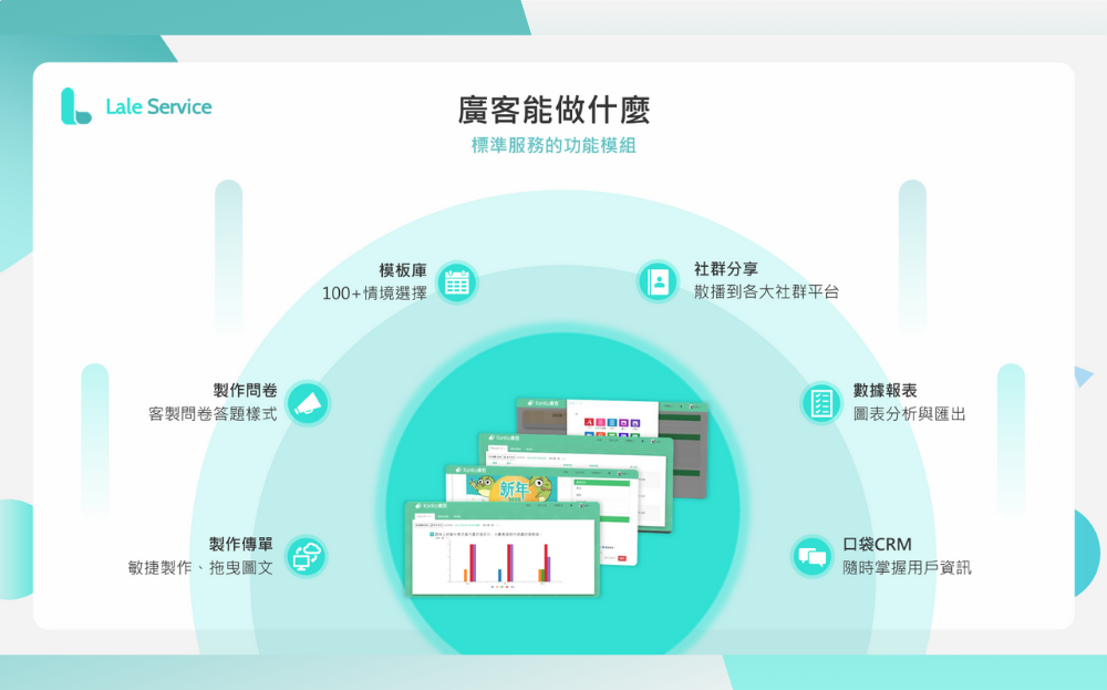 視覺化問卷平台 - Lale廣客 視覺化問卷平台 - Lale廣客