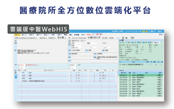 中醫管理系統 - 展望雲端版中醫Cloud HIS系統