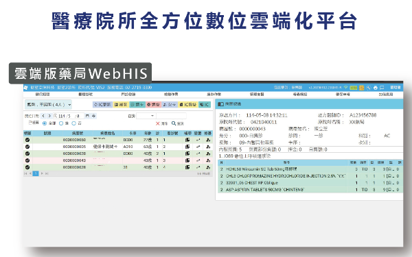即時掌握病人用藥需求 - 展望雲端版藥局Cloud HIS系統