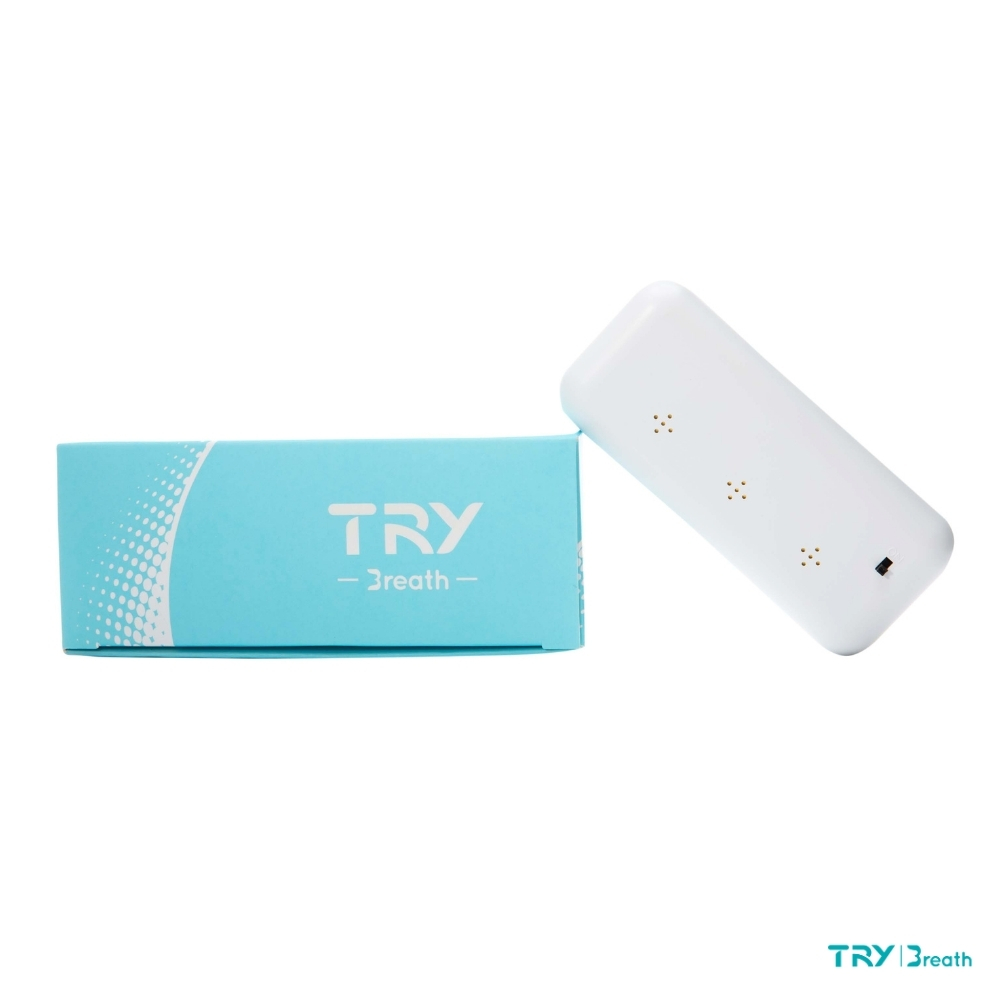 數位呼吸道照護與遠距健康管理 - Try Breath 智慧紀錄器
